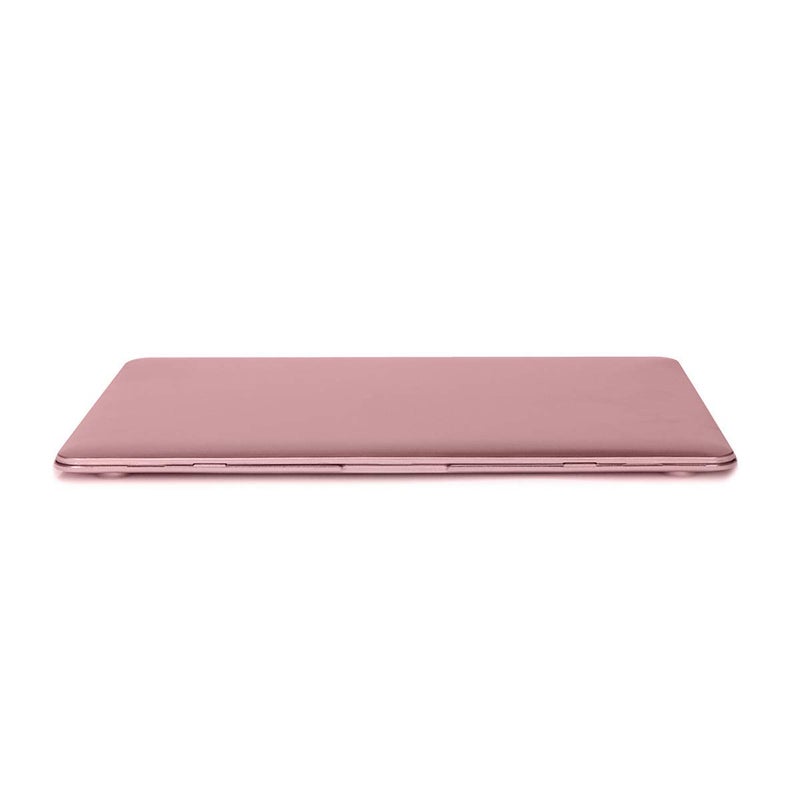 UESWILL Luxury Gold Metallic Coated Matte Hard Shell Case Cover Compatible with MacBook 12 inch with Retina Display (Model: A1534) + Microfibre Cleaning Cloth, Rose Gold - Image 3